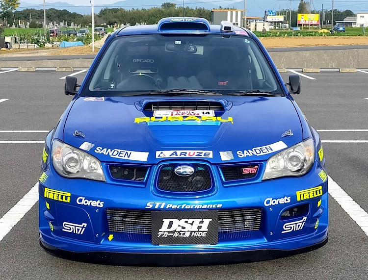 インプレッサ WRX STIのDSH デカール工房 HIDE・デカール工房HIDE・レプリカデカール・WRCレプリカデカール・ステッカー自作に関するカスタム事例の投稿画像1枚目