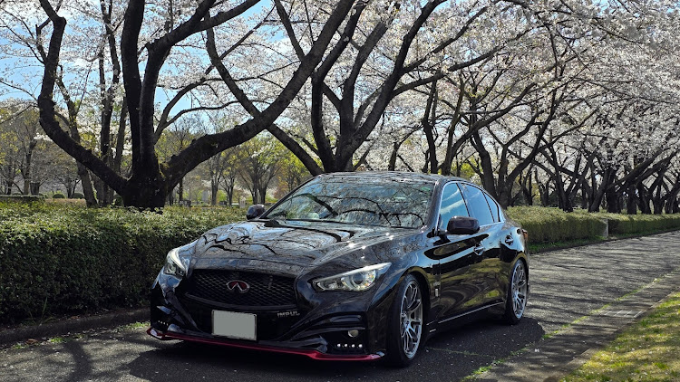 スカイラインのいつもイイね＆コメントありがとうございます😆・discover＿ct・桜と愛車に関するカスタム事例の投稿画像3枚目