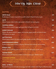 Poush - Essence of Kashmir menu 4