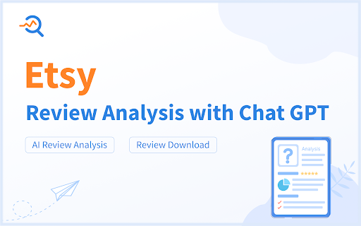 Etsy™ AI Review Analysis & Download