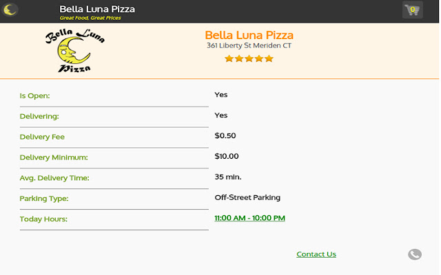 Bella Luna Pizza