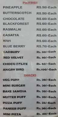 Panchratan Bakery menu 5