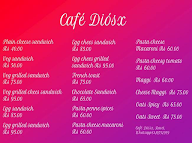 Cafe Dios menu 3