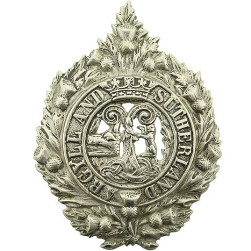 William Spiers Connell cap badge