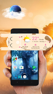  Weather Widget Cat- 스크린샷 미리보기 이미지  