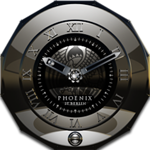 Phoenix Analog clock widget logo