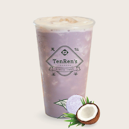 HT23 Hot Taro Coconut Milk Tea