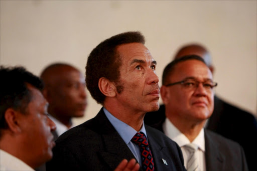 Botswana President Ian Khama has called for Zimbabwe President Robert Mugabe to 'go'.