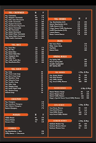 Bonn's Bakery menu 1