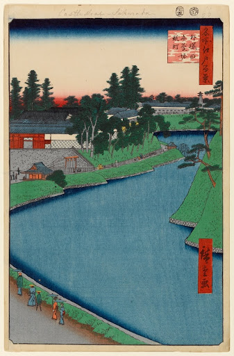 Benkei Moat From Soto-Sakurada to Kojimachi, No. 54 from One Hundred Famous Views of Edo