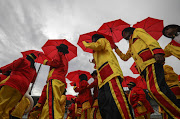 Cape Town Minstrel Carnival, also known as the Kaapse Klopse. Alliance Youth Development during the Cape Town Minstrel Carnaval Association which was held at Faure Stadium in Paarl 120km outside Cape Town.   