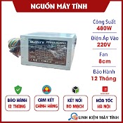 Nguồn Máy Tính Gloway 480W - Like New - Bảo Hành 12 Tháng !!!