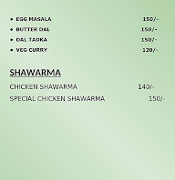 Desi Shawarmas menu 5