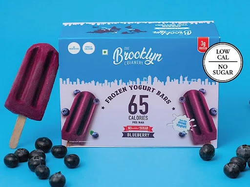 Frozen Yogurt Bar - Blueberry-Pack of 4