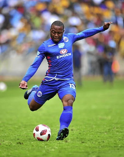 Thuso Phala of Supersport United .