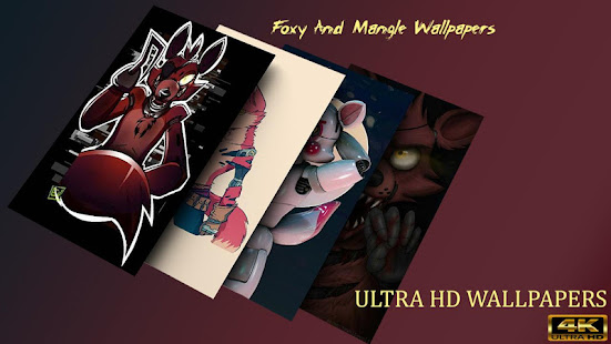 Fnaf Wallpaper Foxy And Mangle