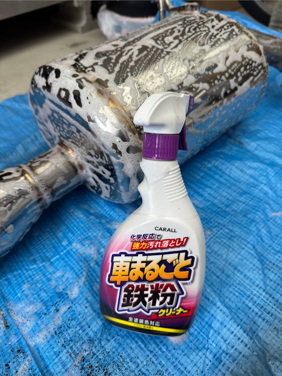 レヴォーグのマフラーみがき・スマホスタンド制作に関するカスタム事例の投稿画像2枚目