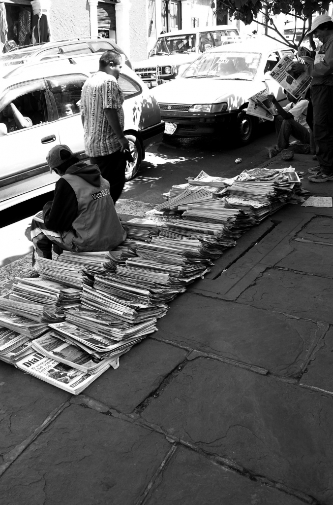 Giornalaio boliviano di katia.car