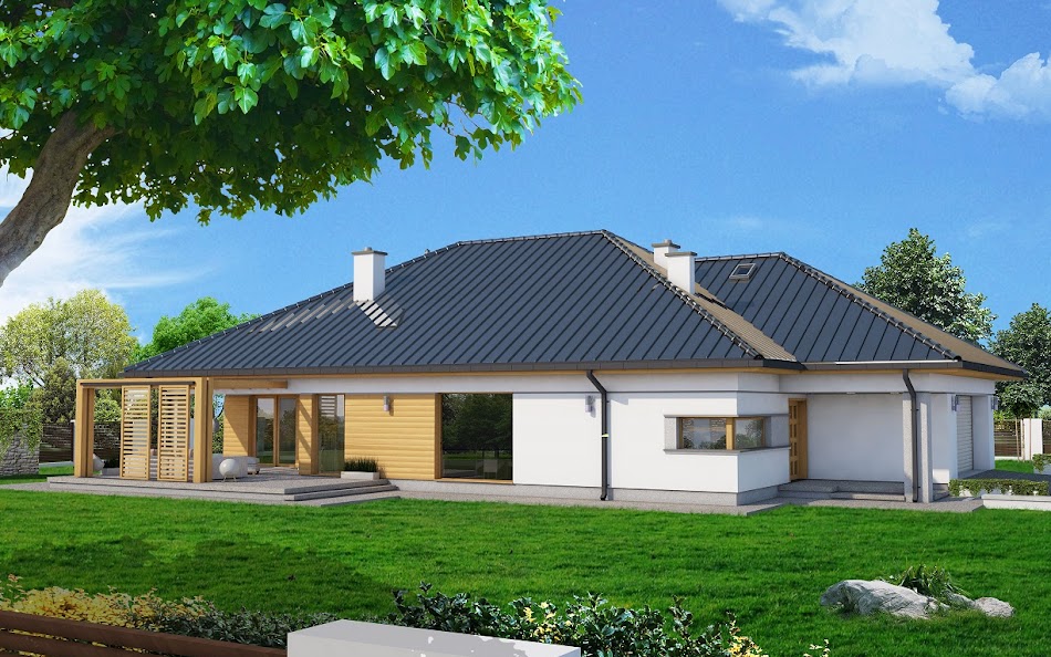 Wizualizacja 2 domu Toskania