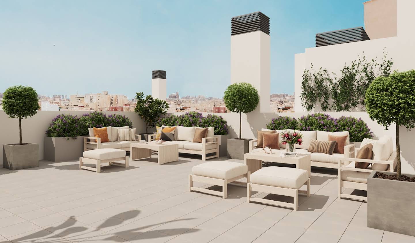 Appartement avec terrasse et piscine Málaga