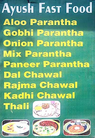 Ayush Fast Food menu 2