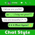 Icon Chat Style - Text Changer