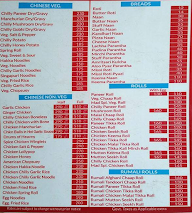 Mad 4 Bar B Que menu 6