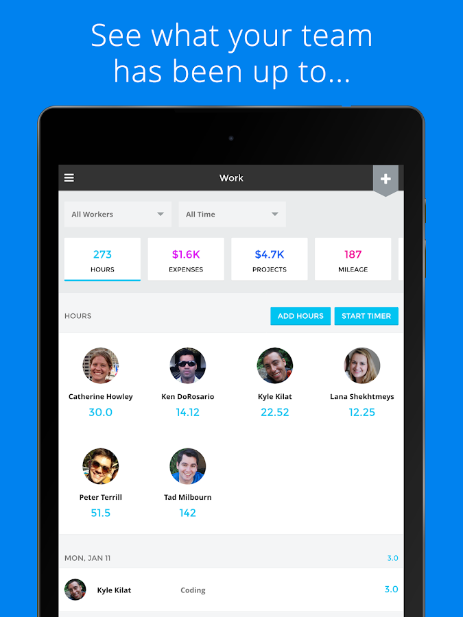    Payable: Contractor Management- screenshot  