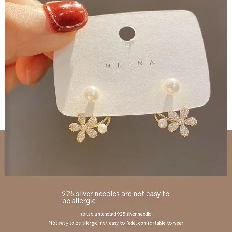 Title 3, Elegante zomerse bloemen oorbellen voor dames, ...