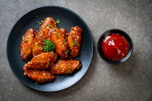 Bbq Chicken Wings (4 Pcs)