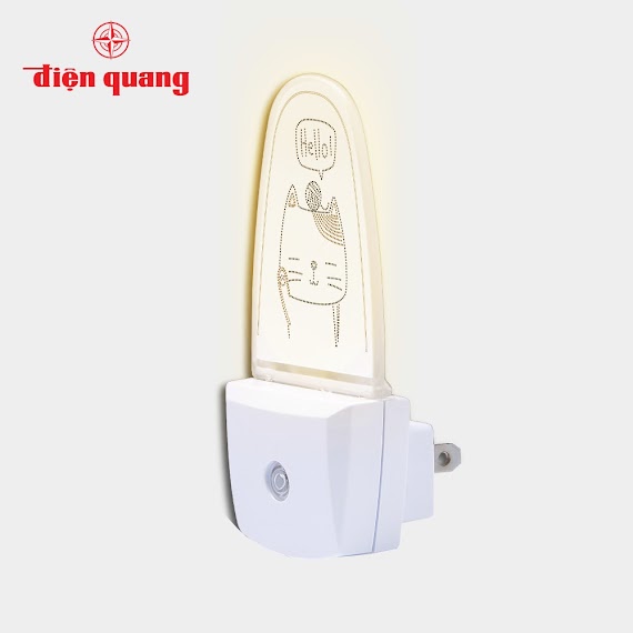 Đèn Ngủ Cảm Biến Led Điện Quang Đq Lnl10 (Cảm Biến Quang)