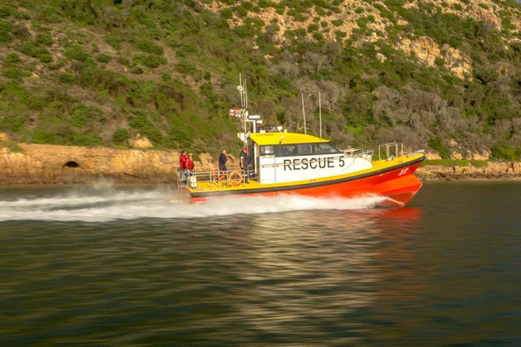 The NSRI's new rescue craft was used to assist a Ballito man and a Russian woman who were stranded after their jet-ski's motor failed