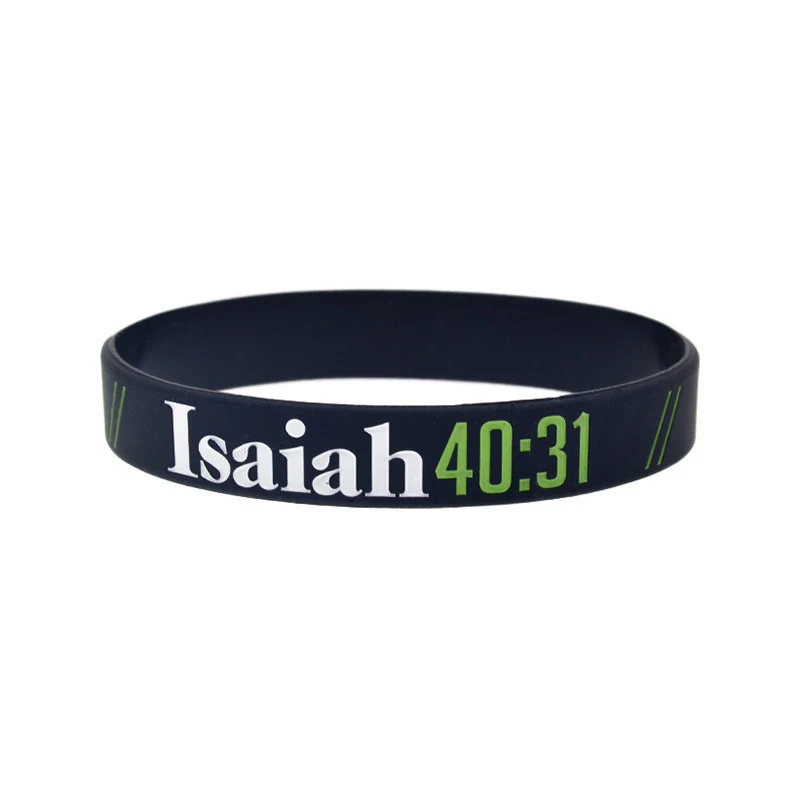 Bracelet en silicone avec citations célèbres à porter au poignet, confortable, durable, rappel inspirant et accessoire stylé pour le quotidien.