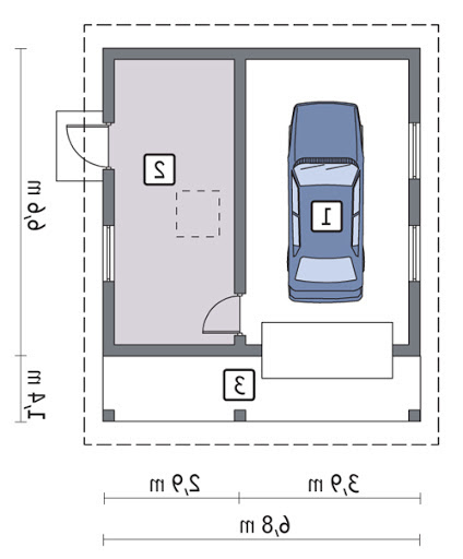 GC48 - Rzut parteru