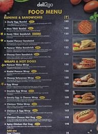 Deli2Go menu 1