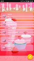 Muffin Shake Theme GO SMS Pro Screenshot