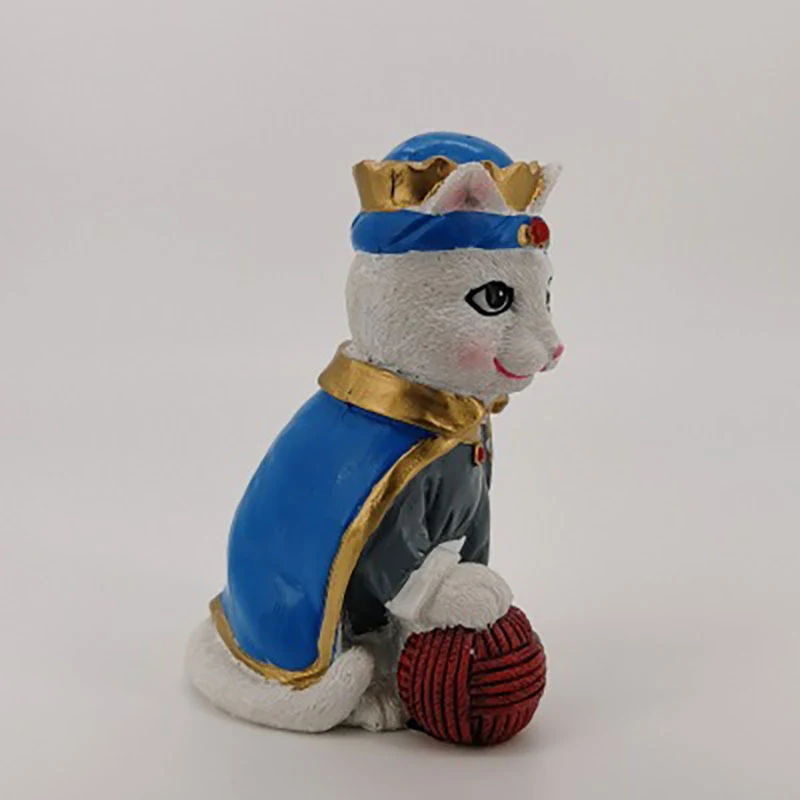 Ozdoby zwierząt Cat Royal Resin Crafts