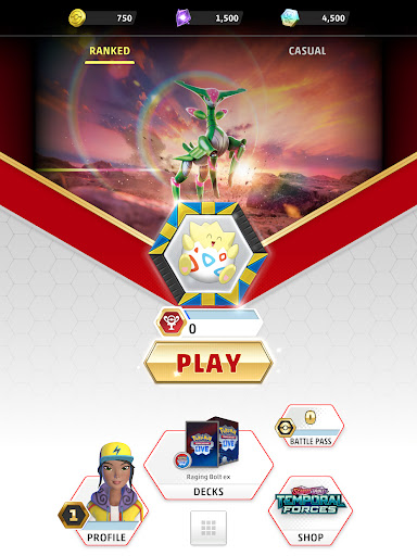 Screenshot Pokémon TCG Live