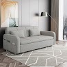 [Cao Cấp] Giường Sofa Gấp Gọn Thành Ghế Sofa. Giường Sofa Đa Năng Có Ngăn Chứa Đồ. Sofa Giường Gấp Gọn Toàn Bộ Khung Thép Chịu Lực Sơn Tĩnh Điện Với 8 Điểm Chịu Lực. Tặng Kèm 2 Gối Cùng Tone