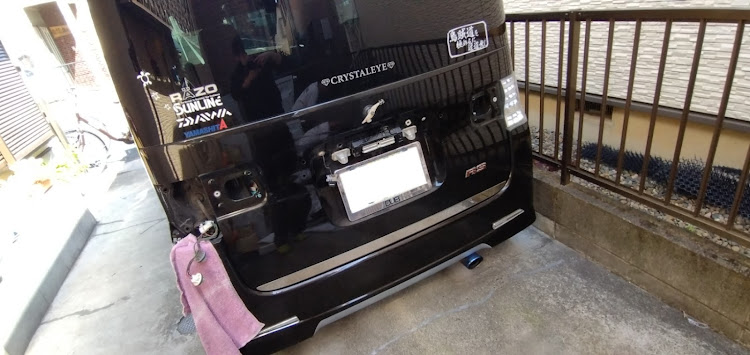タントカスタムのタントカスタム・L375S・クリスタルアイテールランプ・テール交換完了・17インチに関するカスタム事例の投稿画像7枚目