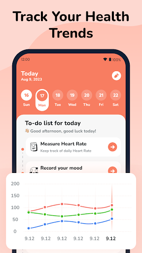 Screenshot Health Tracker: Blood Pressure