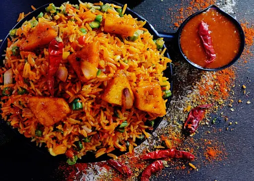 Paneer Tikka Fried Rice