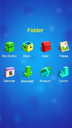 Cube World GO Launcher Themeのおすすめ画像4