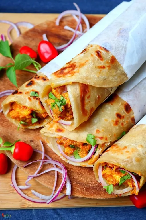 Veg Bhuna Roll