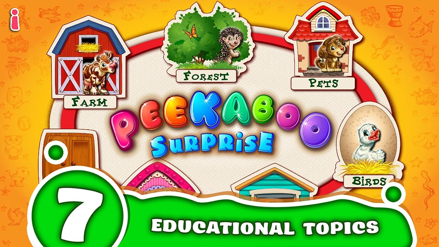 Kids games полная. Peekaboo игра. Peekaboo Kids игра. Peekaboo игра лого. Прячьтесь в домик игра.