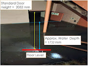 The flooded lower basement of the National Assembly on March 26 2022. Pumping started three days later after the City of Cape Town tested the water and said it could go into the sewer system.