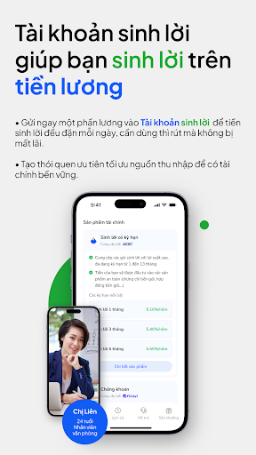 Screenshot Infina - Tài khoản sinh lời