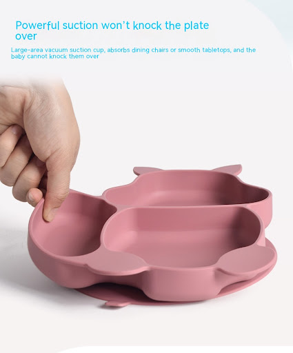 Title 8, Silicone Squirrel Tableware Set for Babies Baby...