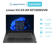 Laptop Lenovo V14 G3 Iap (82Ts0062Vn) (I5 - 1235U | 8Gb | 256Gb | Intel Iris Xe Graphics | 14' Fhd | Dos) Hàng Chính Hãng