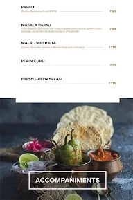 Kailash Parbat menu 8